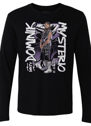 Dominik Mysterio Grunge WWE Men's Long Sleeve T-Shirt