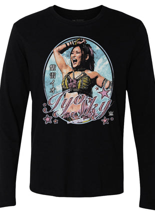 Iyo Sky Grunge Frame Men's WWE Long Sleeve T-Shirt