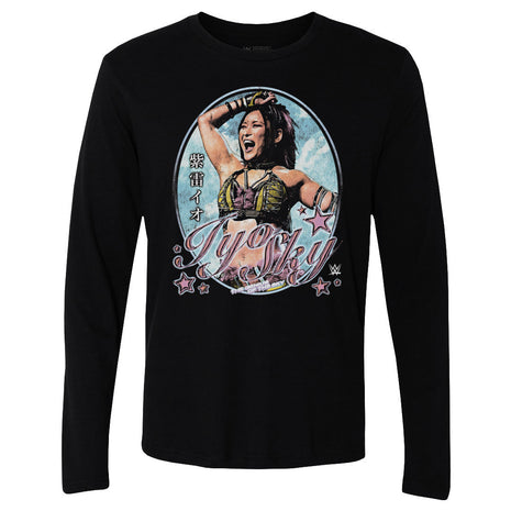 Iyo Sky Grunge Frame Men's WWE Long Sleeve T-Shirt