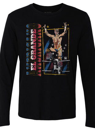 El Grande Americano Ropes Men's WWE Long Sleeve T-Shirt