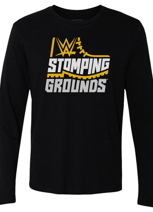 WWE Stomping Grounds Logo Men's WWE Long Sleeve T-Shirt