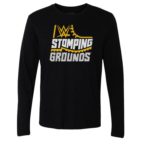 WWE Stomping Grounds Logo Men's WWE Long Sleeve T-Shirt