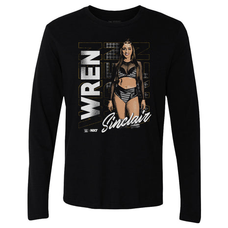 Wren Sinclair Vertical Name Men's WWE Long Sleeve T-Shirt