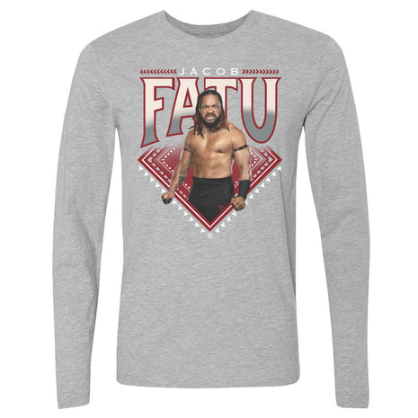 Jacob Fatu Superstar Name WWE Men's Long Sleeve T-Shirt