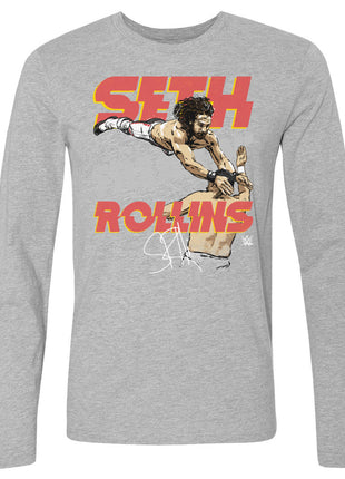 Seth Rollins Freakin' WWE Men's Long Sleeve T-Shirt