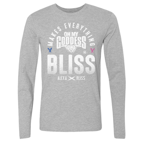 Alexa Bliss Makes Everything Bliss WWE Men's Long Sleeve T-Shirt