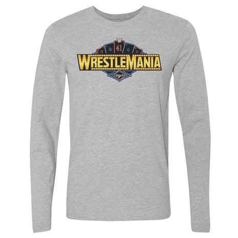 Wrestlemania 41 Las Vegas Logo WHT