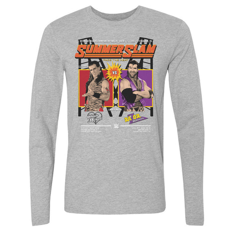 SummerSlam 1995 Match Poster Men's WWE Long Sleeve T-Shirt