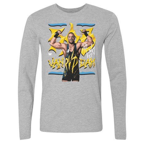 Rob Van Dam Pose WWE Men's Long Sleeve T-Shirt