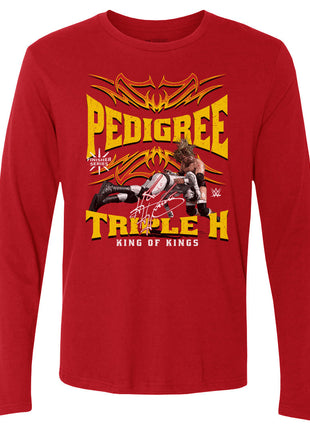 Triple H Pedigree WWE Men's Long Sleeve T-Shirt