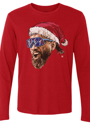 Jey Uso YEET Santa Hat Men's WWE Long Sleeve T-Shirt
