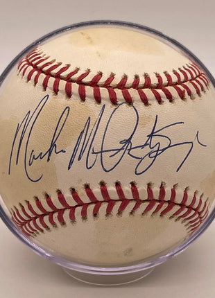 Macho Man Randy Savage signed Baseball (w/ JSA)