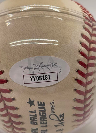 Macho Man Randy Savage signed Baseball (w/ JSA)