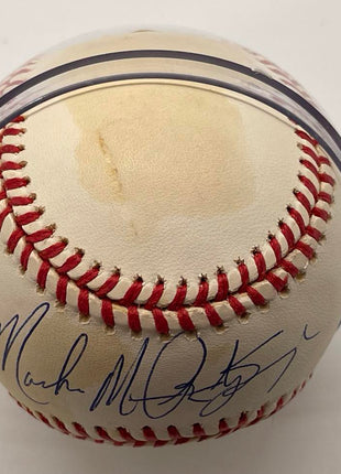 Macho Man Randy Savage signed Baseball (w/ JSA)