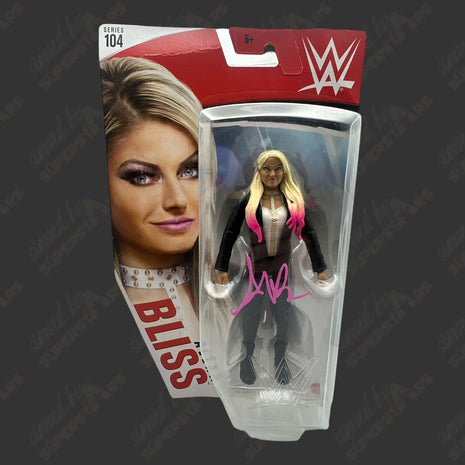 Alexa Bliss signed WWE Series 104 Action Figure (w/ JSA)