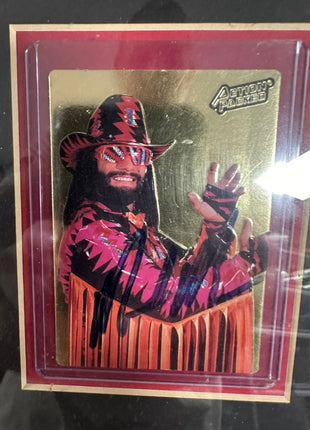 Macho Man Randy Savage signed Framed Plaque