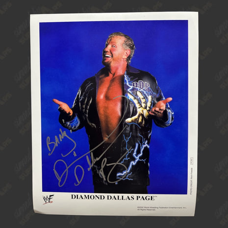 Diamond Dallas Page signed 16x20 Photo