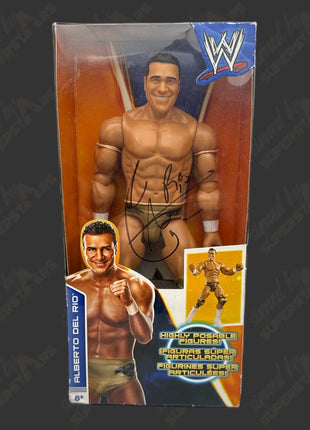 Alberto Del Rio signed WWE Action Figure