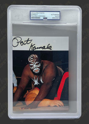 Kamala signed Magazine Cut (w/ PSA)