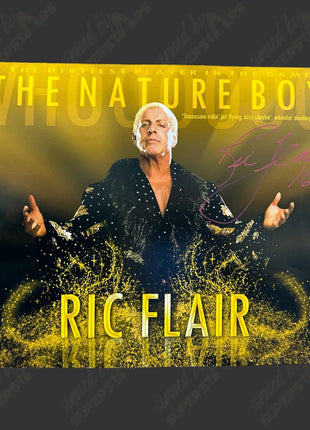 Ric Flair signed 16x20 Photo (w/ Leaf COA)