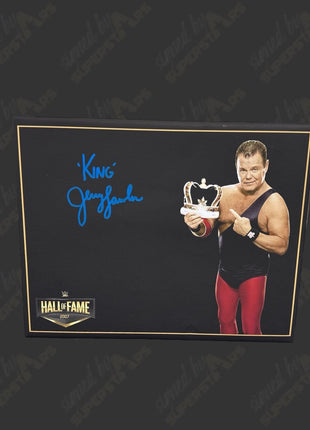 Jerry Lawler signed 11x14 Printed Canvas