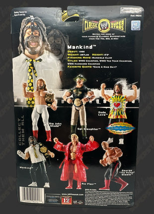 Mankind signed WWE Jakks Classic Superstars Action Figure
