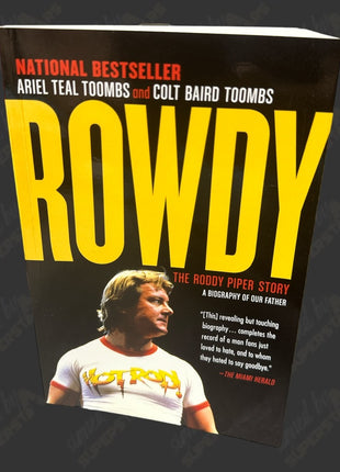 Teal Piper signed Rowdy Book