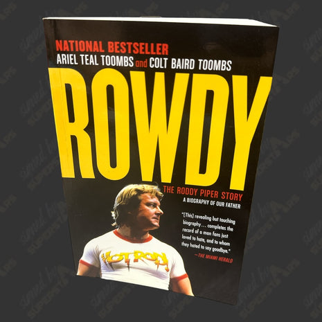 Teal Piper signed Rowdy Book