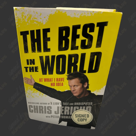 Chris Jericho signed The Best in the World Book