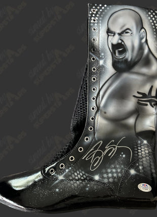 Bill Goldberg signed Replica Wrestling Boot (w/ PSA)