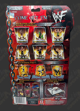 Tajiri signed WWF RAW Unchained Fury Action Figure