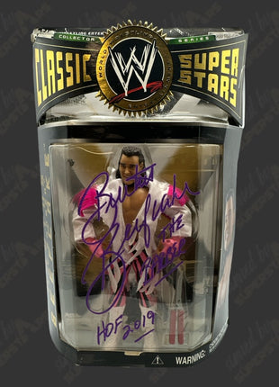 Brutus Beefcake signed WWE Jakks Classic Superstars Action Figure