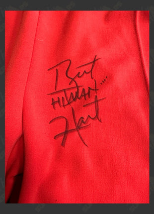 Bret Hart signed New Japan Workout Pants