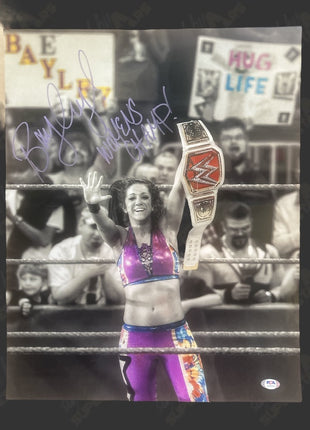 Bayley signed 16x20 Photo (w/ PSA)
