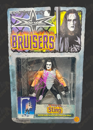 Sting signed WCW Bruisers Action Figure