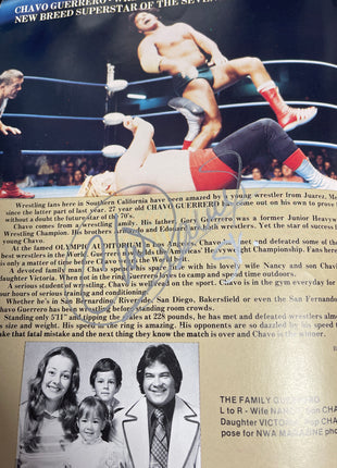 Multi-signed NWA Wrestling Magazine 1st Edition (22+ signatures!)