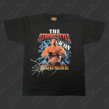 Shinsuke Nakamura signed NJPW T-Shirt