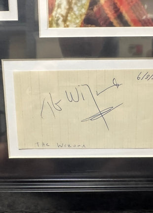 The Grand Wizard signed Framed Plaque