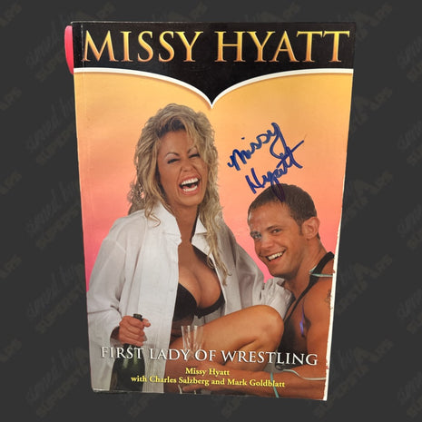 Missy Hyatt signed First Lady of Wrestling Book