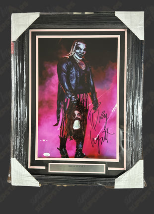 Bray Wyatt signed Framed Plaque (w/ JSA)