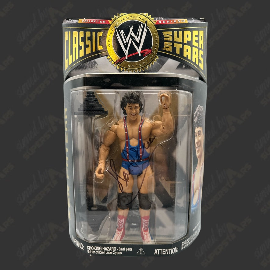 Ken Patera signed WWE Jakks Classic Superstars Action Figure