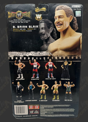Figura de acción de WWE Jakks Classic Superstars firmada por Brian Blair