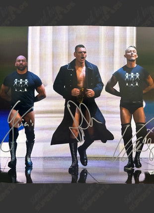 Imperium - Gunther, Ludwig Kaiser & Giovanni Vinci triple signed 16x20 Photo (w/ Fanatics)