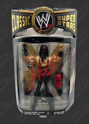 Kane signed WWE Jakks Classic Superstars Action Figure