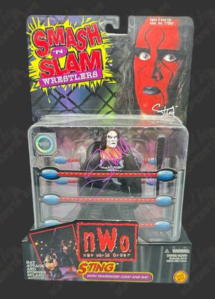 Sting signed WCW nWo Smash N Slam Action Figure