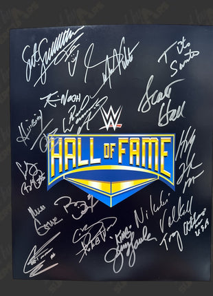Hall of Fame multi-signed 16x20 Photo