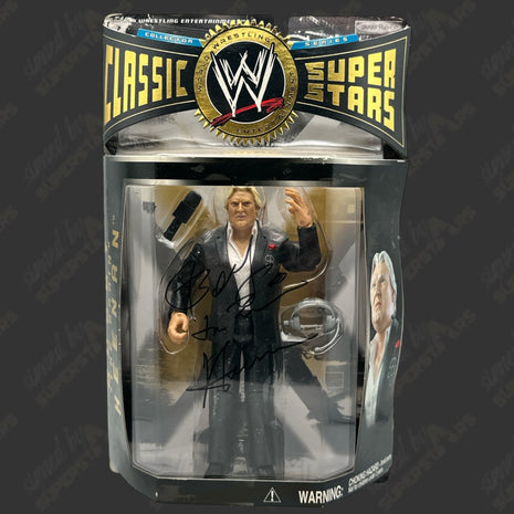 Bobby Heenan signed WWE Jakks Classic Superstars Action Figure