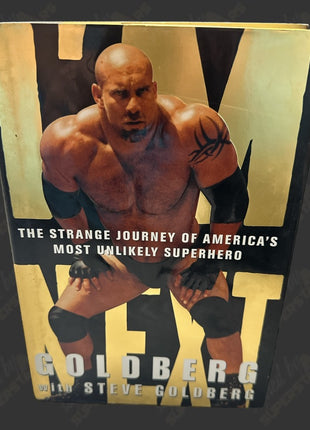 Bill Goldberg signed The Strange Journey... Book