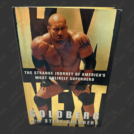 Bill Goldberg signed The Strange Journey... Book