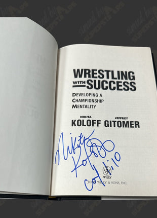 Nikita Koloff signed Wrestling with Success Book